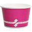 Karat C-KDP8P, 8 Oz Cold/Hot Food Paper Containers, Pink, 1000/Cs