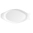 C.A.C. COL-F41, 12.25x6-Inch Bright White Porcelain Fish Platter, DZ