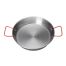 Winco CSPP-23, 23.63" Paella Pan, Polished Carbon Steel