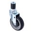 KCS CT-5W, 5-Inch Swivel Stem Casters for Work Tables, Set