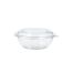 Dart CTR8BD 8 Oz SafeSeal Clear Tamper-Resistant PET Bowl With A Dome Lid, 240/CS