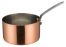Winco DCWA-205C, 4-3/8-Inch Dia Stainless Steel Mini Sauce Pan with Long Handle, Copper Plated
