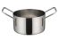 Winco DCWE-103S, 3.5-Inch Dia Stainless Steel Mini Casserole Pot, 2 Handles