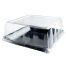 Fineline Settings DDSQ1010.L, 10x10-inch Platter Pleasers PETE Square Dome Lid, 50/CS