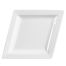 C.A.C. DM-C14, 12.25-Inch Porcelain Diamond Coupe Rhombus Platter, DZ