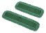 Winco DMM-24H, 24x5-inch Premium Green Dust Mop Refill, Microfiber Blend, EA