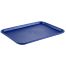 C.A.C. DSPT-1216B, 12x16-inch Blue PP Fast Food/Cafeteria Tray