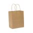 SafePro LIN 10x5.75x13.5-Inch Kraft Take Out Paper Bags with Handles, 200/CS