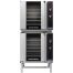 Moffat E32D5-2, Turbofan Double Deck Full Size Digital Convection Oven with Steam Injection and Stainless Steel Stand, 208V, 11.6 kW