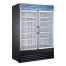 Universal Coolers EGDMF-50B, 48-inch Black Glass Swing Door Merchandising Freezer