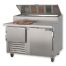 Leader ESPT60, 60x36x43-Inch Refrigerated Pizza Preparation Table, Stainless Steel Top, EA