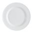 C.A.C. EVT-9, 9.75-Inch Fully Glazed Porcelain Round Plate, 2 DZ/CS