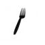 Dart F6BBPS, Style Select Medium Weight Black Polystyrene Forks, 1000/CS