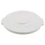 Winco PTCL-10W, Round White Plastic Cover for PTC-10W Trash Can