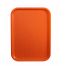Winco FFT-1216O, 12x16-Inch Orange Plastic Fast Food Tray