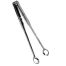 Thunder Group SLTTBN024, 9.5-Inch 1-Piece Stainless Steel Serrated Grip BBQ Tongs