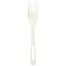 World Centric FO-PS-7, 7-inch White PLA Forks, 1000/CS