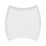 C.A.C. FTO-21, 10.5-Inch White Porcelain Fashion Plate, DZ
