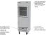 Beverage Air HBR23HC-1-HS, 27.25-Inch 23.1 cu. ft. Bottom Mounted 1 Section Solid Half Door Reach-In Refrigerator
