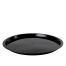 Fineline Settings HR18PP.BK, 18-inch ReForm Black Polypropylene High Rim Platter, 25/CS