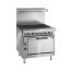 Imperial IHR-4-C, 36-Inch 4 Open Burner Heavy-Duty Range with Convection Oven, NSF