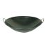 Thunder Group IRWC001, 19x5.375-inch Steel Curved Rim Wok with 2-inch Handle, EA
