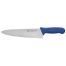 Winco KWP-100U, 10-Inch Stal High Carbon Steel Chef's Knife, Polypropylene Handle, Blue, NSF