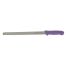 Winco KWP-121P, 12-Inch Stainless Steel Straight Bread Knife, Purple Handle