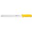 Winco KWP-121Y, 12-Inch Stal High Carbon Steel Bread Knife, Polypropylene Handle, Yellow, NSF