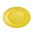 C.A.C. LV-13-Y, 11.5-Inch Yellow Stoneware Oval Platter, DZ