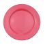 C.A.C. LV-16-R, 10.5-Inch Red Rolled Edge Stoneware Plate, DZ