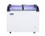 Atosa MMF9110 9.6 CU.Ft. 2-Door Angle Curved Glass Top Chest Freezer
