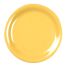 Yanco MS-107YL 7.5-Inch Milestone Melamine Narrow Rim Round Yellow Plate, 48/CS