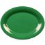 Yanco MS-212GR 12x9-Inch Milestone Melamine Oval Green Platter, DZ