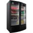 Beverage Air MT21-1B, 39.16-Inch White 1 Section Swing Refrigerated Glass Door Merchandiser