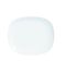 Arcoroc N9403ARC 11'x9" Evolutions Rectangular White Glass Plate, 12/CS