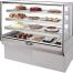 Leader NHBK57DRY, 57-Inch Dry Non-Refrigerated High Bakery Case with 3 Shelves