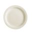 C.A.C. NRC-20, 11.12-Inch Porcelain Plate with Narrow Rim, DZ