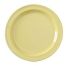 Yanco NS-106Y 6.5-Inch Nessico Melamine Round Yellow Plate, 48/CS