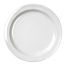 Thunder Group NS109W 9 Inch Western Nustone White Melamine Round Dinner Plate, DZ