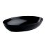 Fineline Settings OB4532.BK, 32 Oz Platter Pleasers Black Oval Luau Bowl, 50/CS