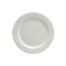 Oneida Buffalo R4510000119, 6.5-Inch Arcadia Bright White Embossed Medium Rim Porcelain Plate, 36/CS