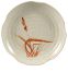Yanco OR-1816 16-Inch Orchis Melamine Lotus Shape Gold Plate, DZ
