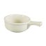 Yanco OS-15-P 15 Oz 5.25x2.25-Inch Porcelain White Onion Soup Crock with Handle, 36/CS