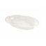 Fineline Settings OVB09128.CL, 128 Oz 16x11-inch Platter Pleasers Clear Oval Bowl, 25/CS