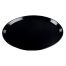 Fineline Settings P14000.BK, 14-inch Platter Pleasers Black Heavy Duty Round Platter, 25/CS