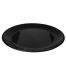 Fineline Settings PAV16.BK, 16-inch Platter Pleasers Black Pavilion Round Platter, 25/CS