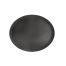 C.A.C. PDTO-2722BK, 27x22-inch Super Plastic Black Oval Serving Tray