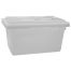 Winco PFHW-6, 18x12x6-Inch Polypropylene Food Storage Box, White