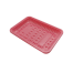 SafePro PL10PP, 10.75x5.5x1.22-Inch #10P Pink PP Plastic Meat Trays, 500/PK